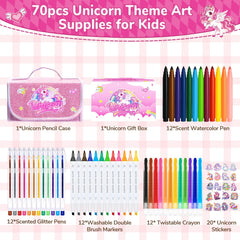 DreamyCandy washable markers set offers vibrant colors with easy cleanup after crafts.