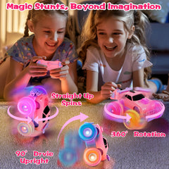 Drefirsa Princess RC Car headlights for enhanced visibility during play