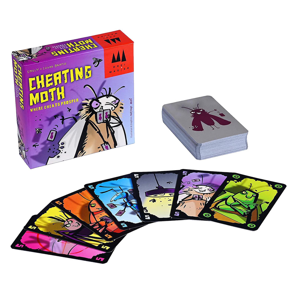 Drei Magier Cheating Moth card distribution for a quick start.