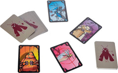 Drei Magier Cheating Moth game night scene promotes social fun.