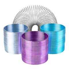 The Dreidel Company blue 60mm coil spring for lively desk toys and prizes