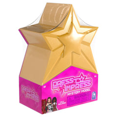 Dress To Impress Mystery Models Dolls Wave 1 Gold in a surprise star case for collectors.