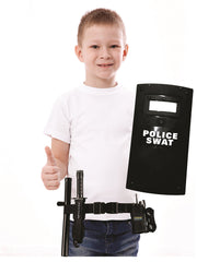 Dress Up America working flashlight adds authentic lighting for nighttime role play.