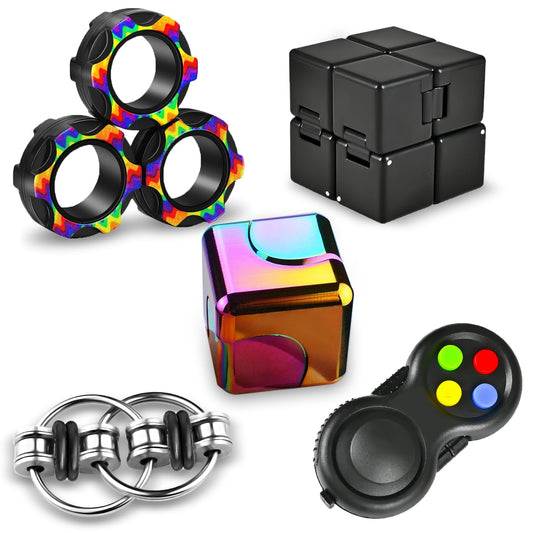 Dr.Kbder spinner-cube fidget for focus and calm during work