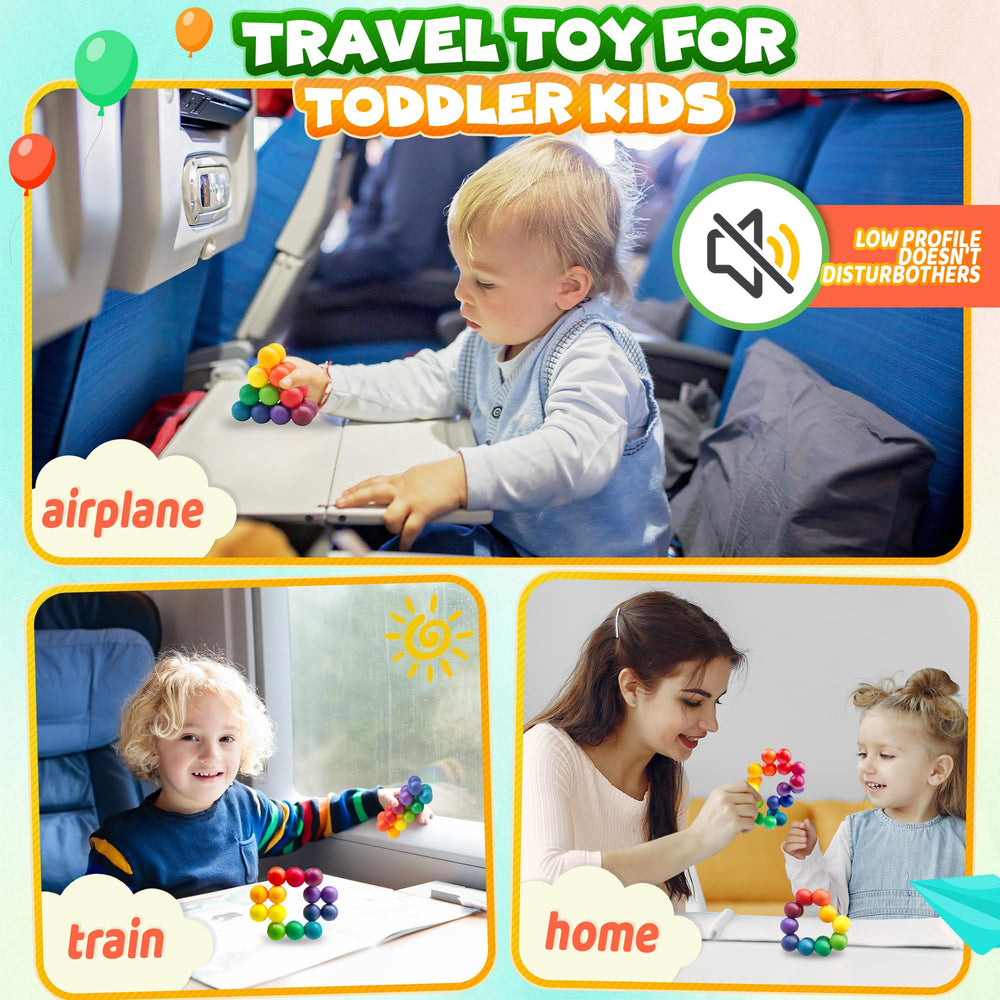 Dr.Kbder sensory toy used during car travel for calm focus.
