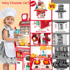 Drmukie realistic stovetop steam feature creates immersive cooking drama for kids
