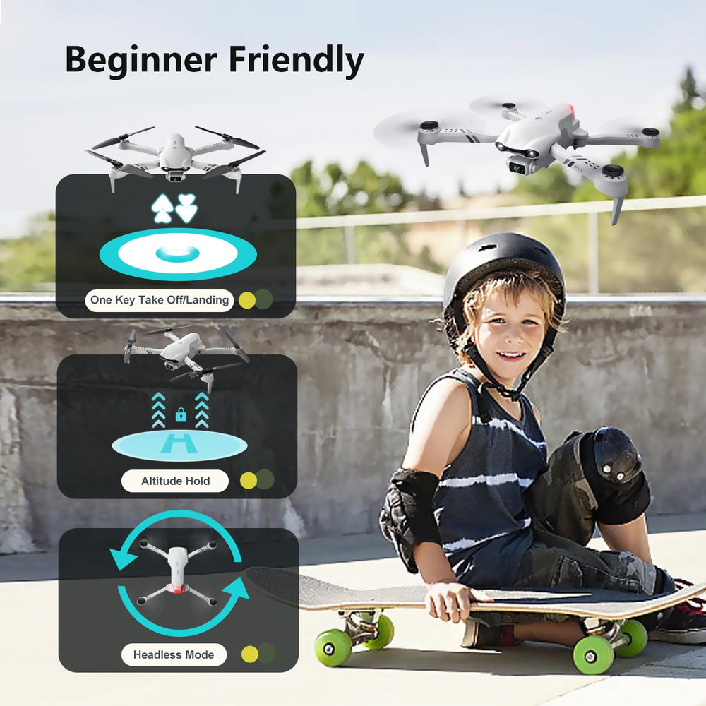 DRONEEYE F10 brushless motors for smoother and durable performance during maneuvers