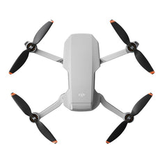 DroneXtra high visibility orange blades help locate the drone quickly