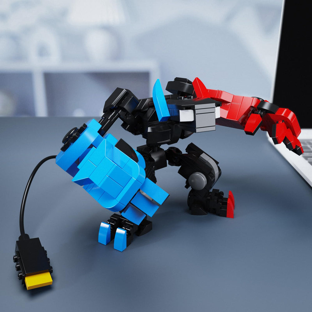DRZYJ Building Block Set close-up of game controller detail for authentic flair