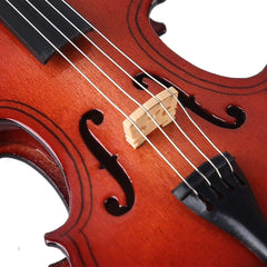 Dselvgvu tiny violin with stand highlights realistic wood texture.