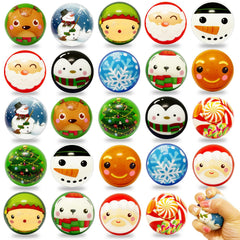 Dshengoo Christmas stress ball Santa - handheld relaxation and festive mood booster.