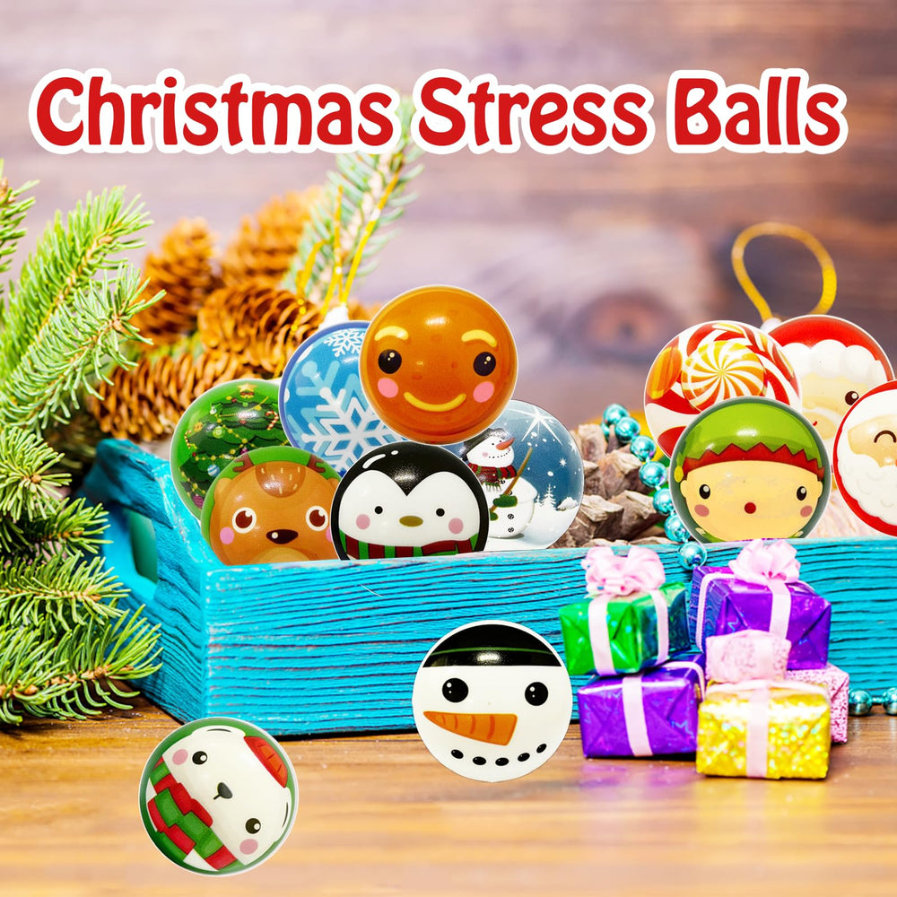 Dshengoo Christmas stress ball Snowflake - calm hand exercise during busy holidays.