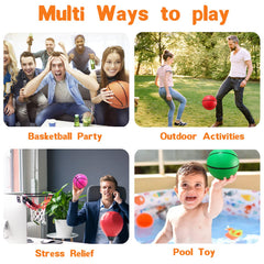 Dshengoo mini rubber basketball with soft texture and easy grip