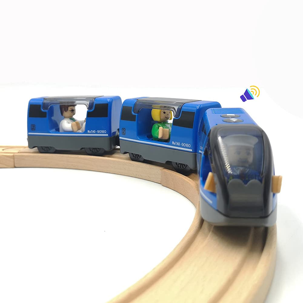 DSHMIXIA battery-operated train engine front view, ready to roll and spark imagination.