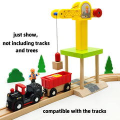 DSHMIXIA 360-degree rotation feature enables dynamic crane operation during playtime.