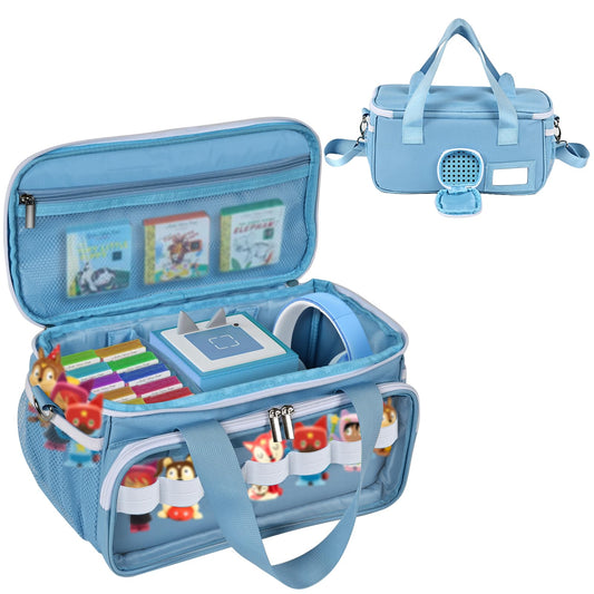 DSLIUPIU carrying case for Little Tikes Story Dream Machine with compartments keeps gear organized on the go.