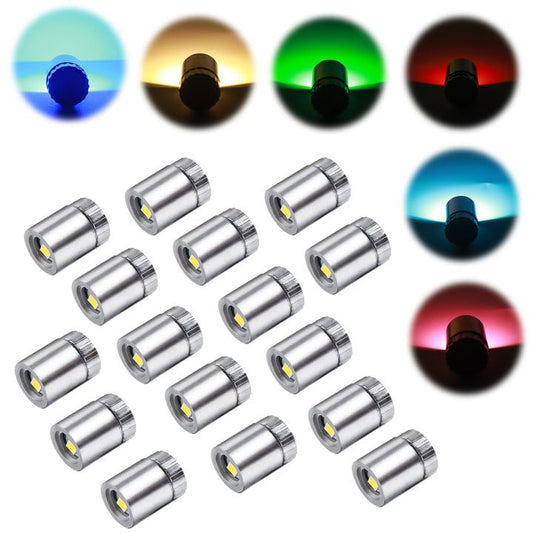 dsooldre 42pcs mini LED lights illuminate dollhouse scenes with vibrant decorative glow.