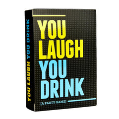 DSS Games You Laugh You Drink cover image showing a lively adults-only party setup.