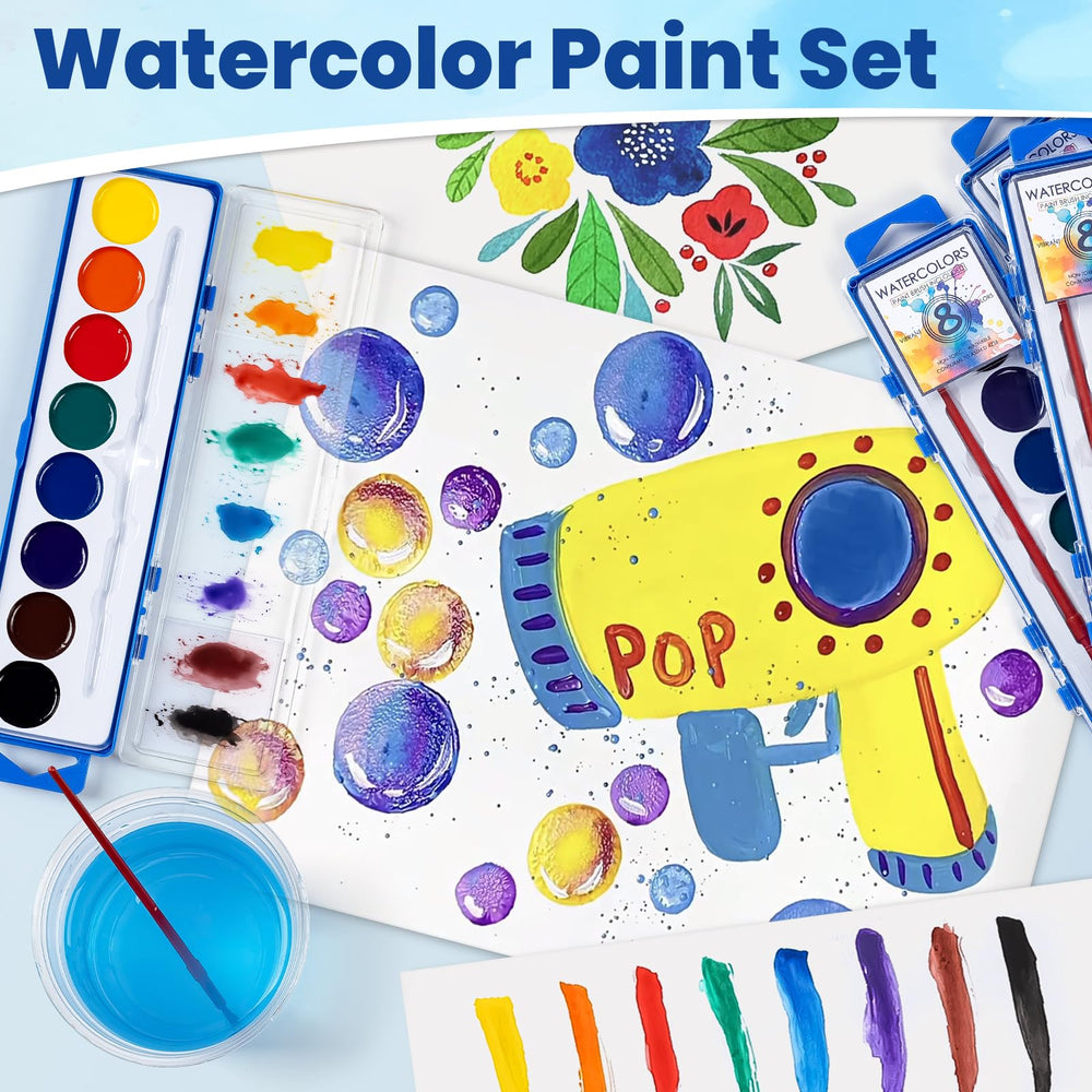 Duchong multiuse paints suitable for paper crafts and school projects.