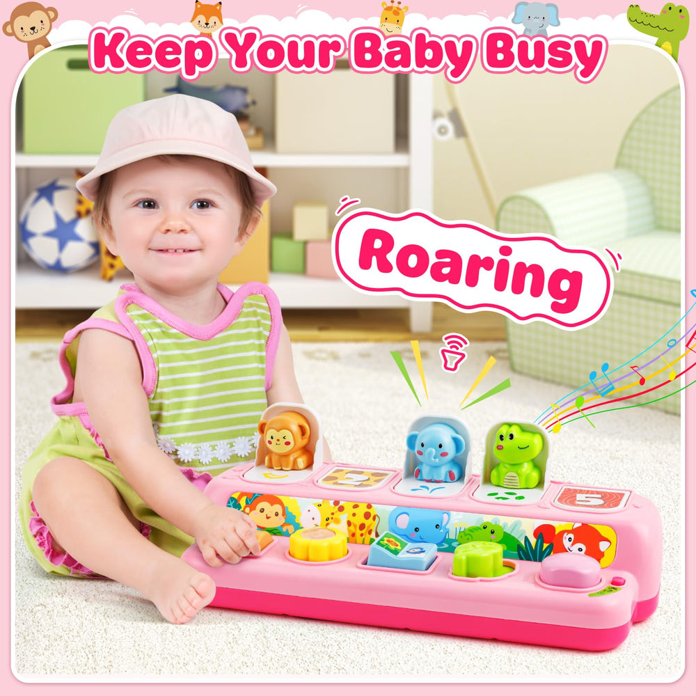 Duchong Montessori-inspired development toy supports sensory discovery and cause-and-effect learning.