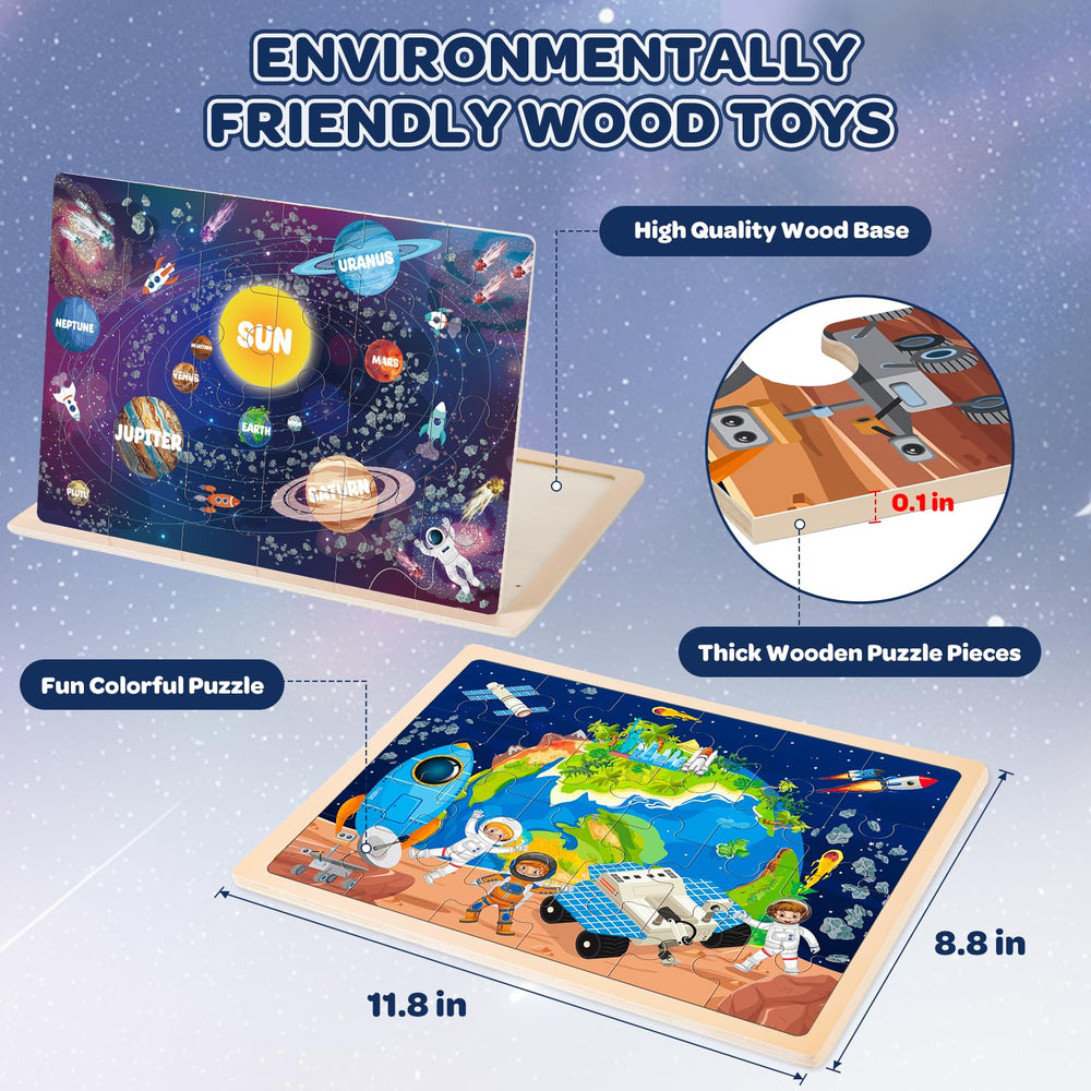 Duchong puzzle guide card helps kids complete puzzles more easily.