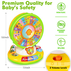 Duchong soothing melodies provide comforting audio during quiet playtime.