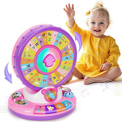 Duchong Spin and Sing Alphabet Toy - letters and sounds boost early literacy during play.