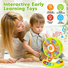 Duchong volume control helps protect little ears during exploration.