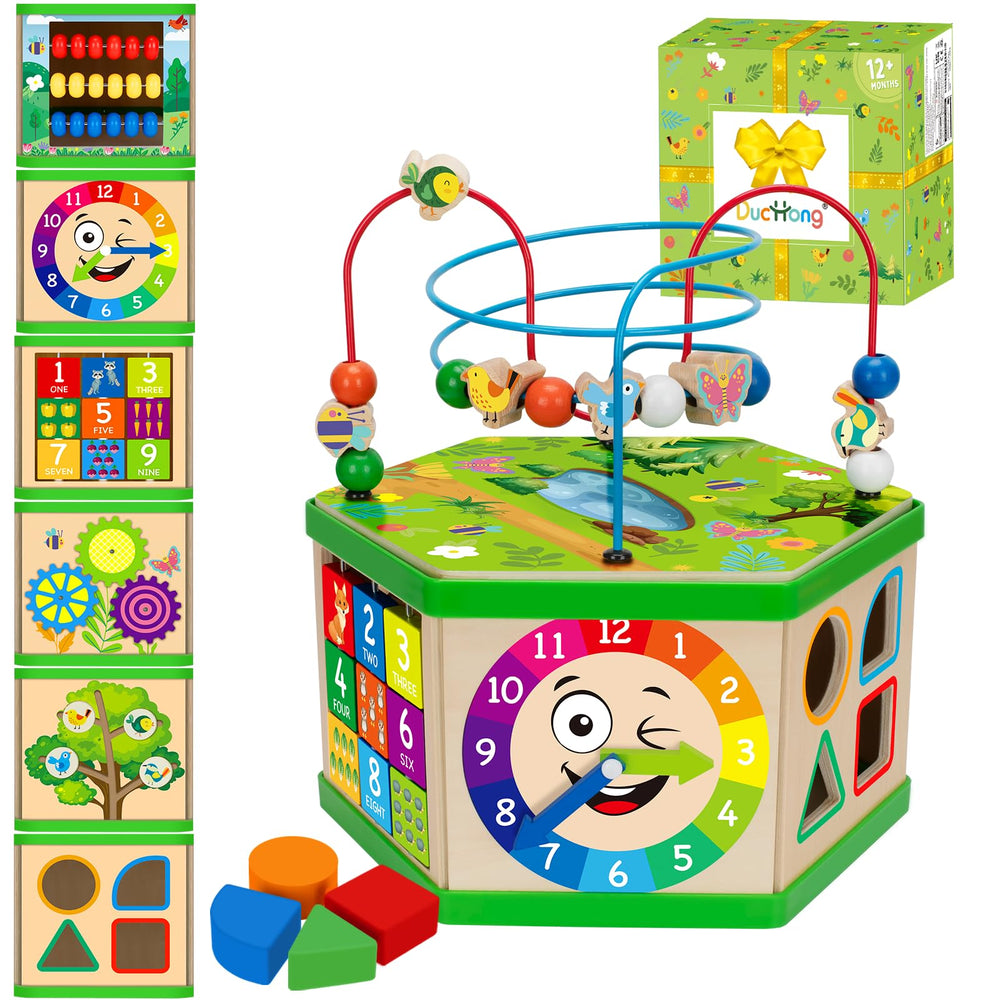 Duchong bird slider offers sensory exploration and movement.