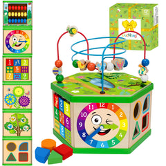 Duchong bird slider offers sensory exploration and movement.