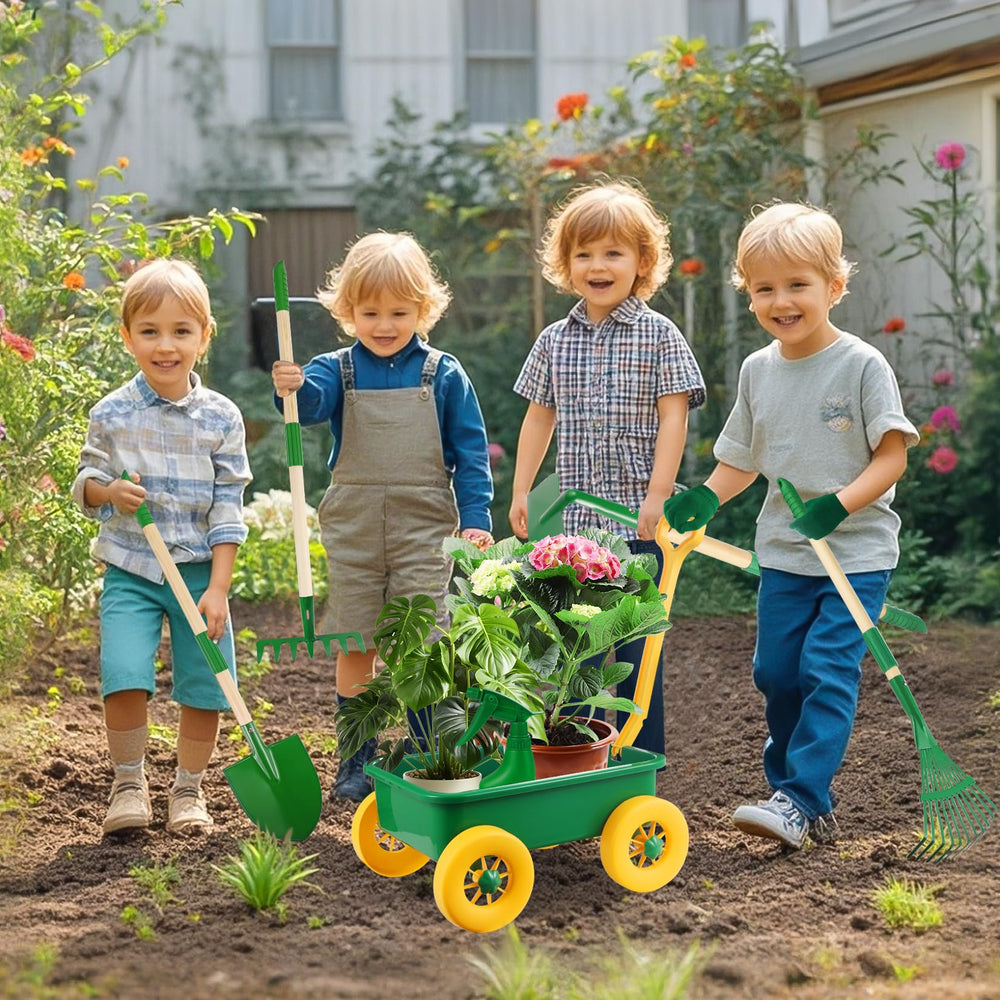 Duckura garden hoe helping little gardeners dig and explore soil