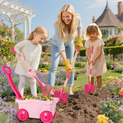 Duckura Kids rake designed for easy sweeping and garden cleanup.