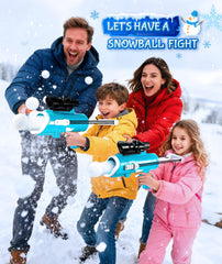 DUDUCOFU 3in1 snowball maker offers versatile shapes for creative snow games