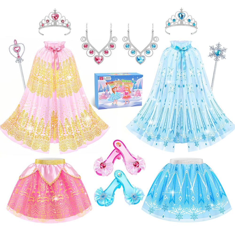 DUDUCOFU princess tutu skirts for imaginative play and styling