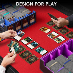 Dufvrpe 30 color label tabs organize decks by color or set.