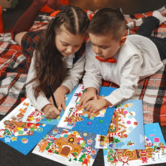 DUJAA gingerbread house stickers holiday crafting set sparks creativity