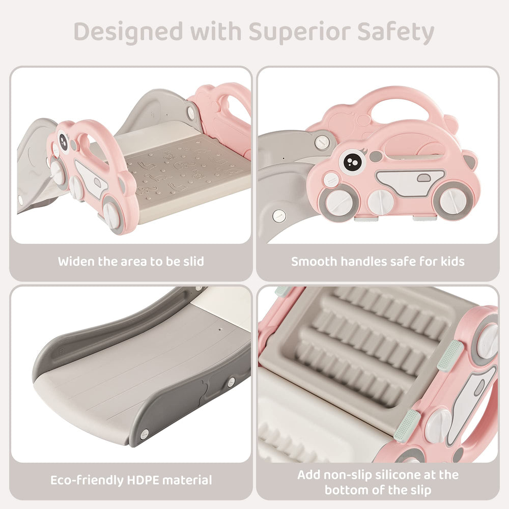 Duke Baby slide compatible with bed Nugget playground setups for versatile play areas