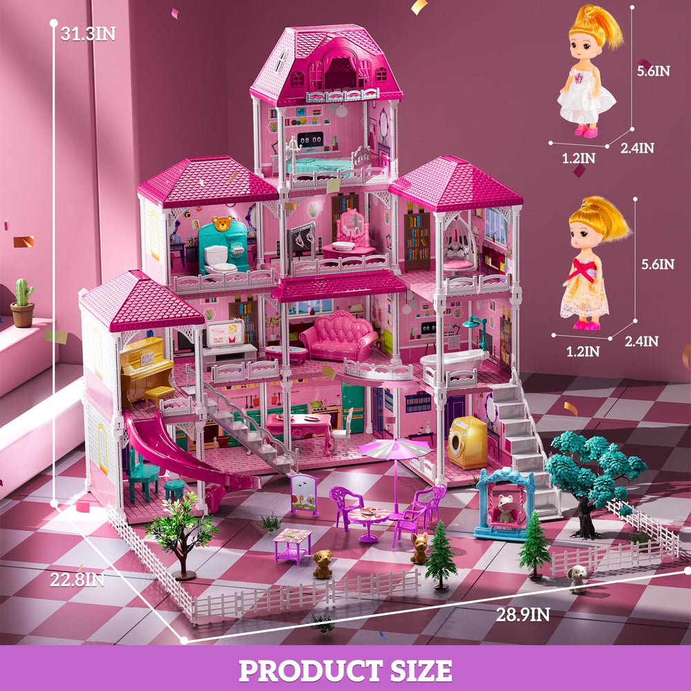 DULONIME easy-assembly design helps develop thinking and fine motor skills.
