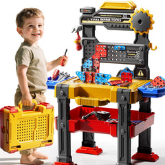 DULONIME educational construction toy encourages early building skills and curiosity