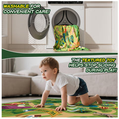 DULONIME kids playing with dinosaur toys promotes social interaction
