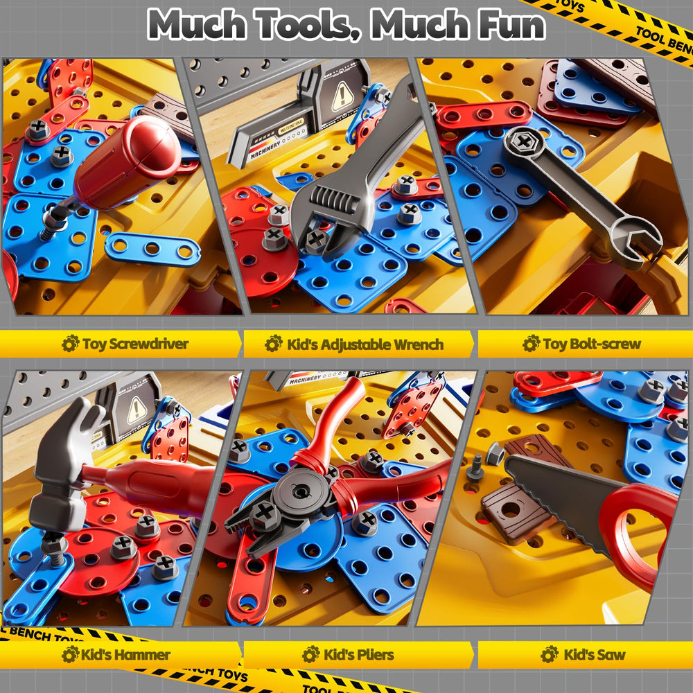 DULONIME screws nuts and wrenches set supports fine motor skills through practical tasks