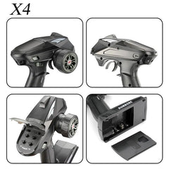 DUMBORC X4 transmitter features a 3-switch design for quick function control