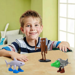 DUMPOP Tung Tung Tung Sahur figure; versatile desk companion.