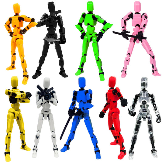 Dumwick Titan 13 assembly-ready figure for immediate display and posing.