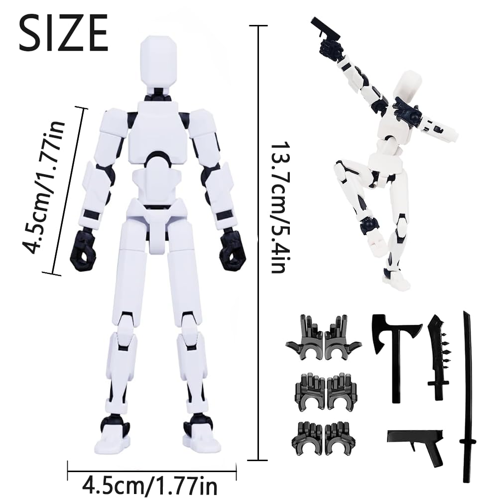 Durable 3D printed Titan13 material designed for long-lasting play.