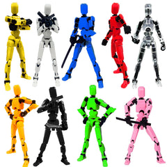 Dumwick Titan13 action figure in a dynamic pose for display and play.