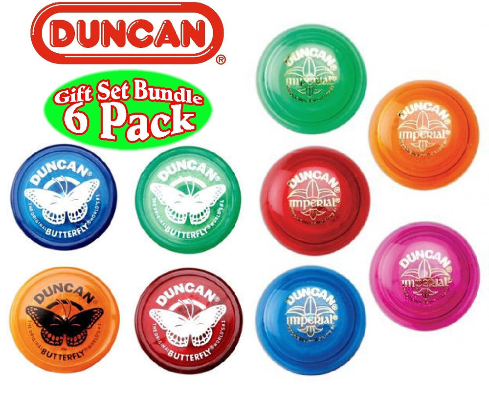 Duncan deluxe gift set image showcasing six-pack value for beginners and collectors.