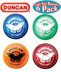 Duncan Butterfly Yo-Yo with assorted colors for beginner spins.