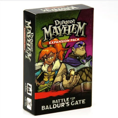 Dungeons and Dragons Dungeon Mayhem Baldur's Gate box cover ready for quick battles