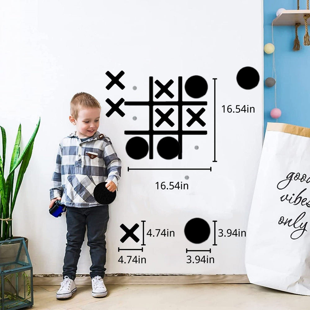 DUOLIYBC Safe PVC magnets for easy tic tac toe fun